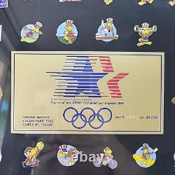1984 Olympic Games Pin Set Limited Edition Collectors Series 1 1981/82 Set#13942