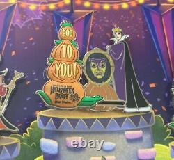 2019 Mickey's Not So Scary Halloween Party Pin Set Limited Edition Of 500 Sets