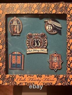 2024 RARE Disneyland Club 33 Alfred Collection Pin Set Limited Edition /500