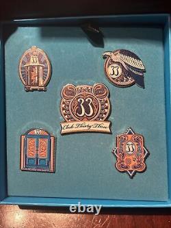 2024 RARE Disneyland Club 33 Alfred Collection Pin Set Limited Edition /500