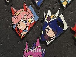 AUTHENTIC Special Limited Edition Star Guardian Pin Set from Riot Games Merch