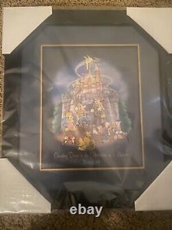 Brand New Disneyland Build The Dream Framed Pin Set Limited Edition