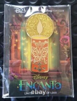D23 Exclusive Encanto Candle Pin Limited Edition 1000