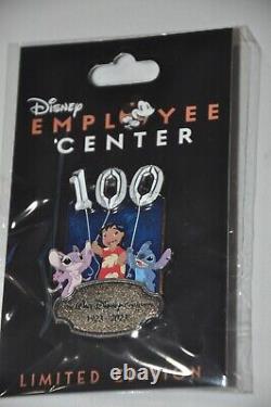 DEC Disney Employee Center Limited Edition LE 100 Years Pin Lilo Stitch Angel
