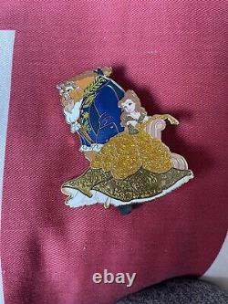 Designer Couples Belle And beast limited Edition pin RARE! Hard To Find