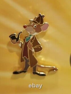 Detective Basil Of Baker Street Disney Mice Mouse LE 1000 Limited Edition Pin