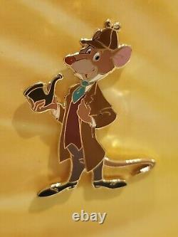 Detective Basil Of Baker Street Disney Mice Mouse LE 1000 Limited Edition Pin