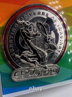 Disney 2020 Epcot 40 Years Anniversary Figment Jumbo Limited Edition Pin LE 1000