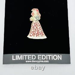 Disney Ariel Holiday Series Pave Crystal The Little Mermaid Pin Limited Edition