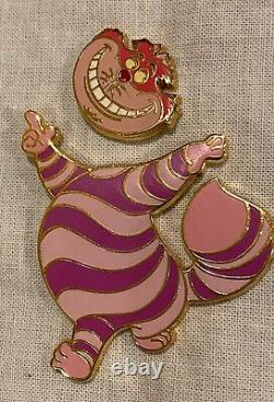 Disney Auctions Cheshire Cat Pin Set Alice in Wonderland 500 Limited Edition LE
