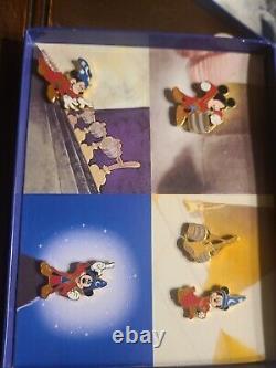 Disney Catalog Limited Edition Sorcerers Apprentice 5 Pin Set Limited Edition