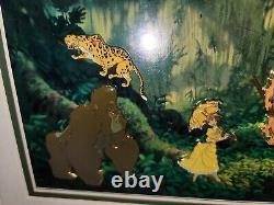 Disney Catalog Tarzan Pin Set Framed Limited Edition Of 1000 Made With Coa