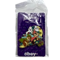 Disney Chip'n Dale Pin Badge 2006 Halloween Store Limited Edition Unused