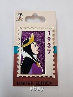 Disney DEC Evil Queen Stamp Pin Limited Edition 250
