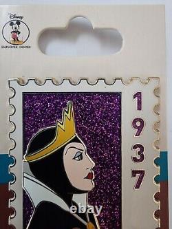 Disney DEC Evil Queen Stamp Pin Limited Edition 250