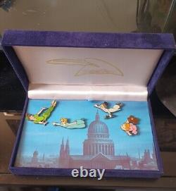 Disney DL Peter Pan Box Pin Set 2001 Limited Edition 2400 Very Rare HTF