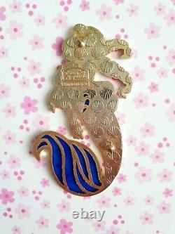 Disney Fantasy Pin Princess Anna Frozen Designer Mermaid Limited Edition