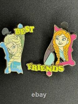 Disney Frozen Trading Pins (7) withLimited Editions #'d /3000 & Releases Included