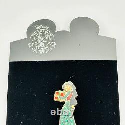 Disney Jasmine Holiday Series Pave Crystal Aladdin Pin Limited Edition