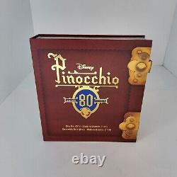 Disney Pinocchio Pin Set Limited Edition 80th Anniversary ONLY 2100 MADE