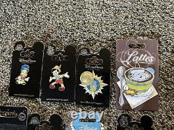 Disney Pinocchio Pins Collection Limited Edition Rare