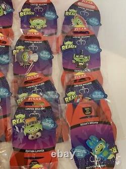 Disney Pixar Toy Story Alien Remix Pins & Pin Board Complete Set Limited Edition