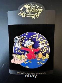 Disney Scrooge Mcduck Jumbo Spinner Pin Limited Edition Of 500 Brand New