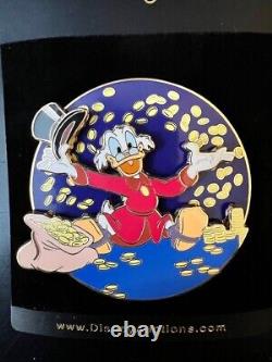 Disney Scrooge Mcduck Jumbo Spinner Pin Limited Edition Of 500 Brand New