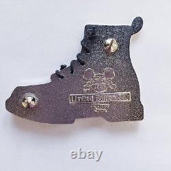 Disney Shopping Cinderella Glitter Laced Boot Shoe Pin Limited Edition 500