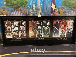 Disney Star Wars Saga Trilogy Poster 3 Pin Box Set Limited Edition of 1600
