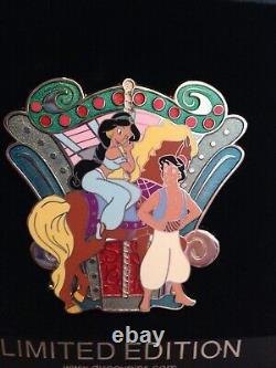Disney Store Carousel Horses Ride Pin Limited Edition 125 Jasmine Aladdin