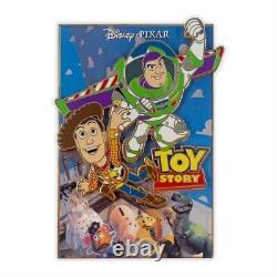 Disney Store Toy Story Limited Edition 25th Anniversary Pin Set Woody Alien NEW