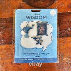 Disney Store Wisdom Series Limited Edition Pin Set Collection And Display Banner
