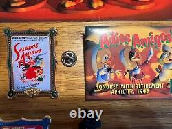 Disney Three Caballeros 21 Pins Postcard Rare Art Limited Edition No Reserve