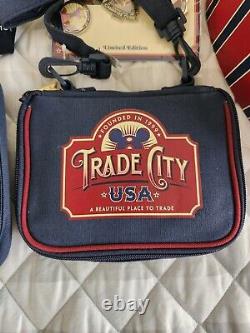Disney Trade City Lot Mayor Mickey Ear Hat, Pin Set, Pin Bag Limited Edition 500