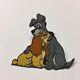Disney Vip Movie Club Lady And The Tramp Pin Limited Edition Dog Cartoon Love