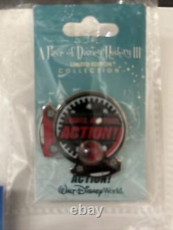 Disney WDW Piece of Disney History III 8 Pin Lot! Limited Edition
