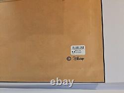 Disney's Goofy Cartoon Short Poster Framed Pin Set Limited Edition 2400 Euc