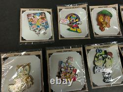 Disneyana Convention 13 Piece Pin Set Rare Limited Edition