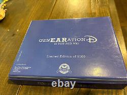 GenEARation D Boxed Set 6 Trading Disney Pins LE 1100 Limited Edition D23 Pins