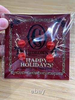 Gideon's Bakehouse Snow Down Krampus 2021 Holiday Pin Limited Edition Sealed
