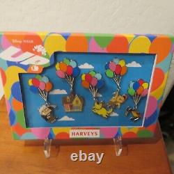 Harveys UP Pixar Disney Pin Set NEW IN BOX RARE Limited Edition