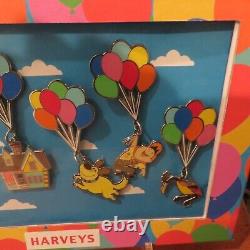 Harveys UP Pixar Disney Pin Set NEW IN BOX RARE Limited Edition