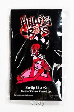 Helluva Boss Pin-Up Blitz #2 Enamel Pin LIMITED EDITION SOLD OUT
