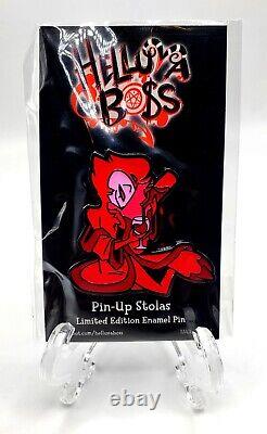 Helluva Boss Pin-Up Stolas #1 Enamel Pin LIMITED EDITION SOLD OUT
