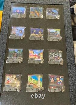 Kingdom Consoles Complete Disney Limited Edition 12 Pin Set with Display Case