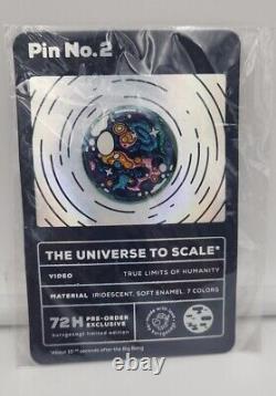 Kurzgesagt Limited Edition Pin No #2 The Universe To Scale, NEW & UNOPENED