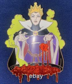 LIMITED EDITION 300 evil queen paint drip jumbo disney pin