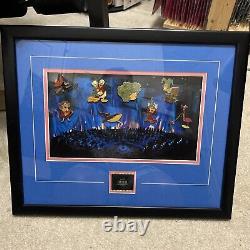 LIMITED EDITION Disney Gallery Fantasia Framed Set 9 Pin Original 2000 Sprite