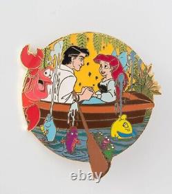 Limited Edition Disney Auction Ariel & Eric Kiss The Girl Mermaid Pin VHTF